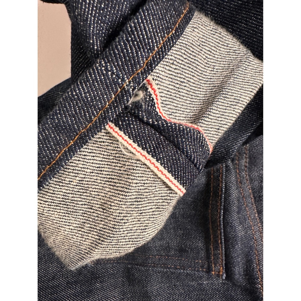 NAKED & FAMOUS Size 29 The Skinny Stretch Selvedge Indigo Blue Denim Jeans - Picture 7 of 9